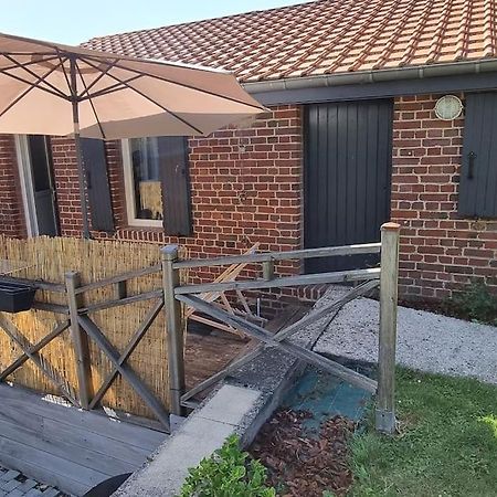 Studio indépendant avec terrasse vue jardin Beauchamps  Esterno foto